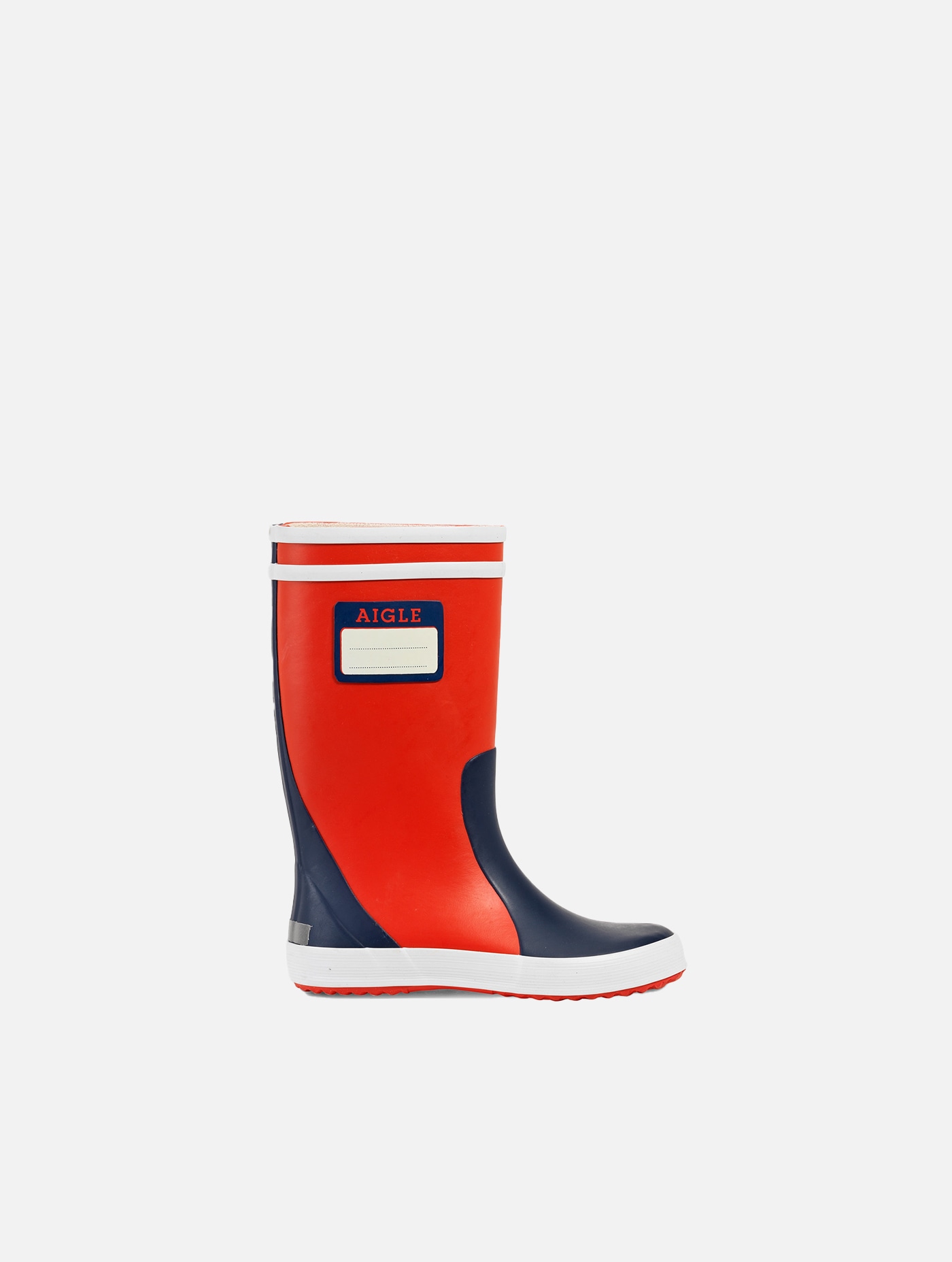 Aigle - iconic children's boot Rouge/indigo/blanc - pop block | AIGLE