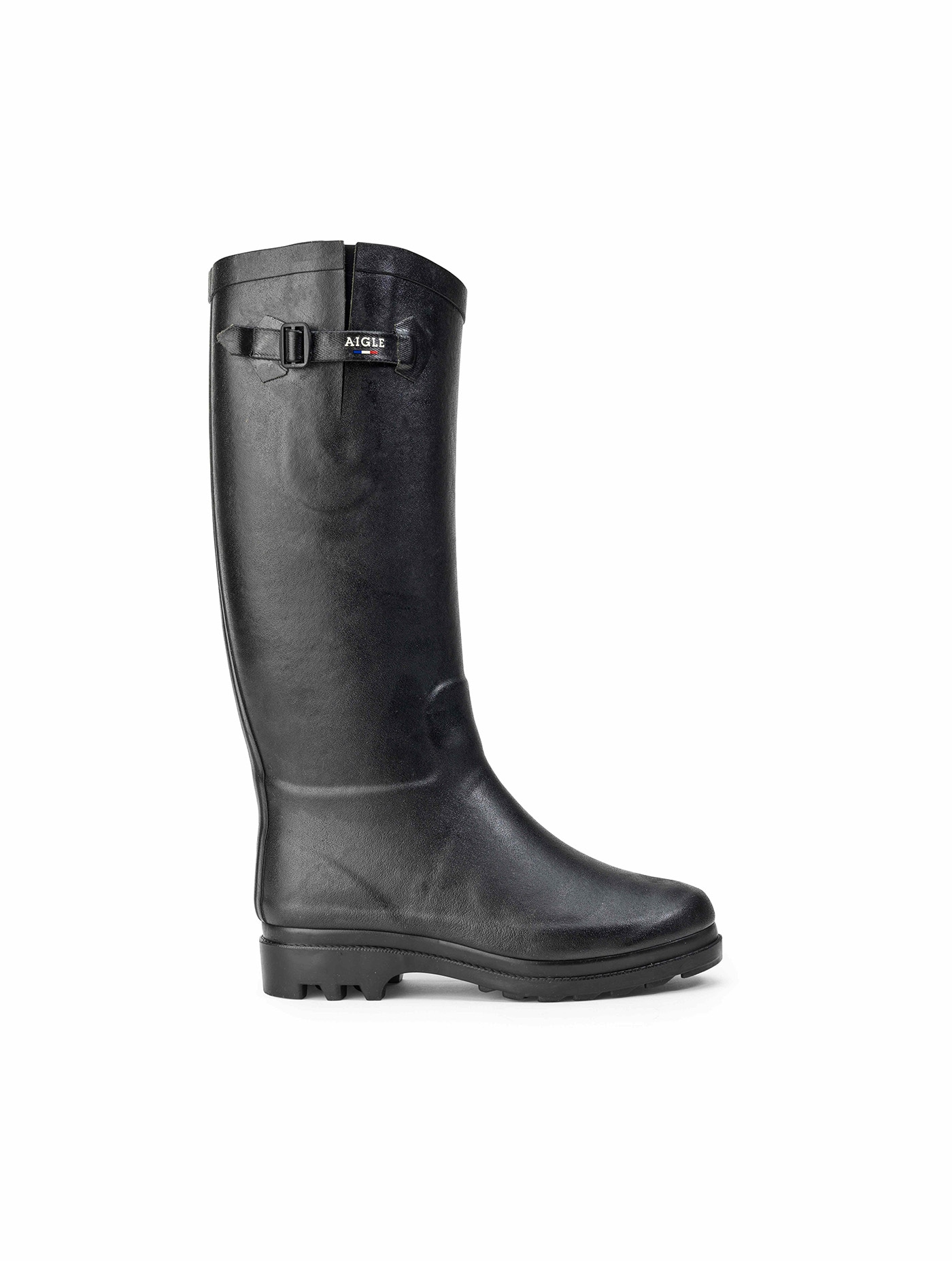 Aigle - Women's fur-lined rubber boots Metallic/noir - Aiglentine®women ...