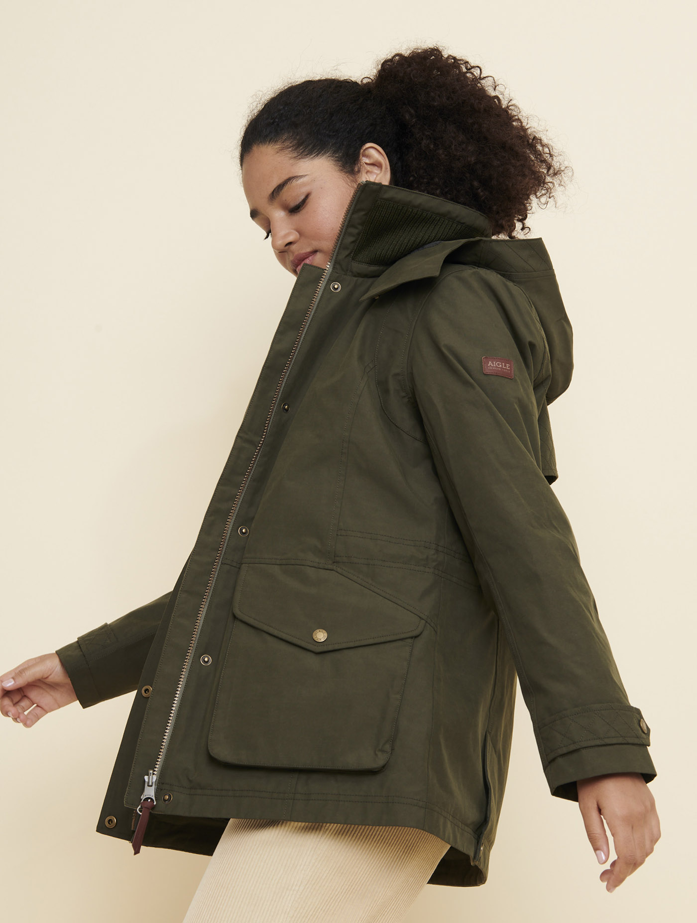 parka imperméable femme aigle