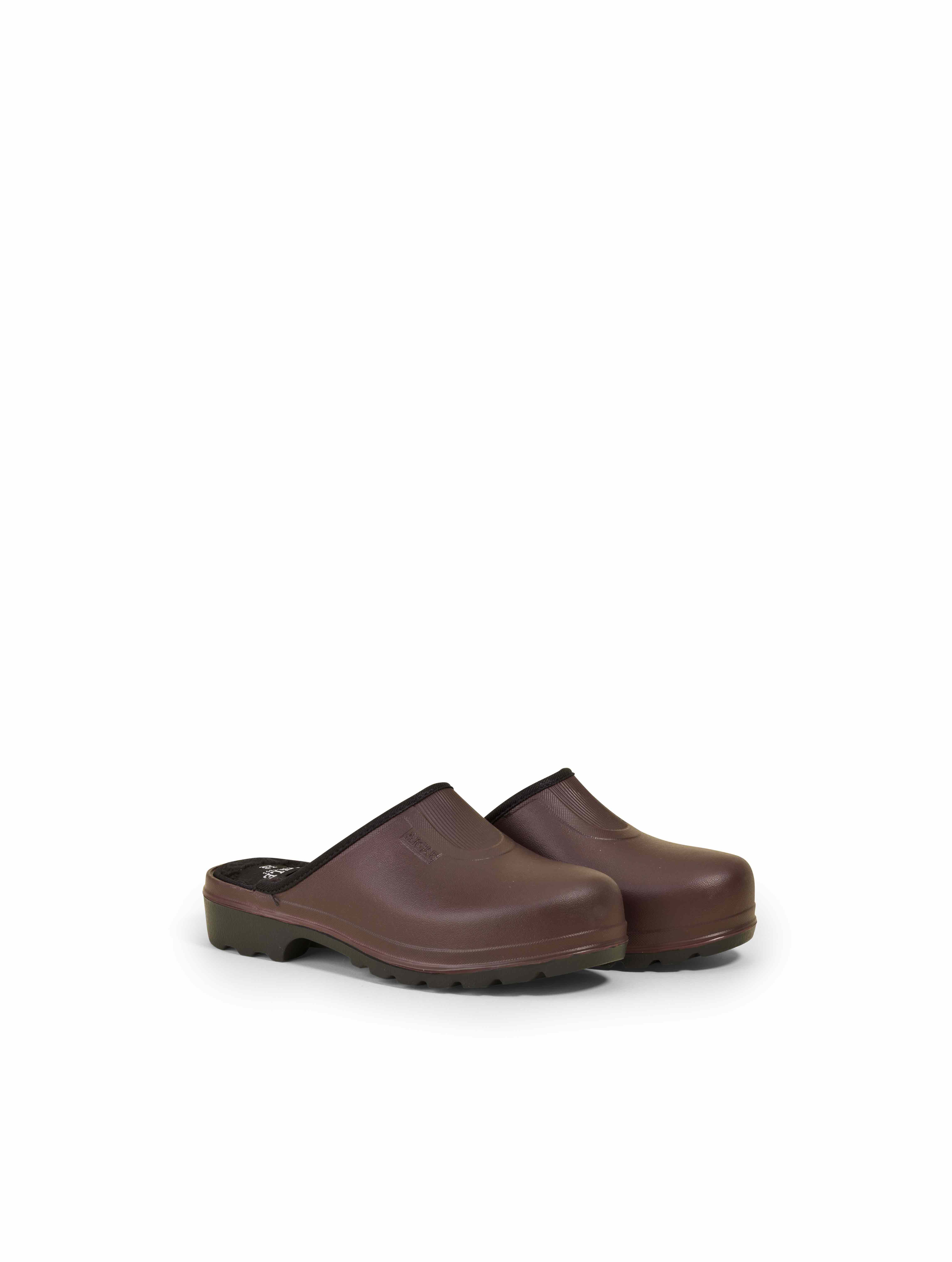 fur lined garden clogs