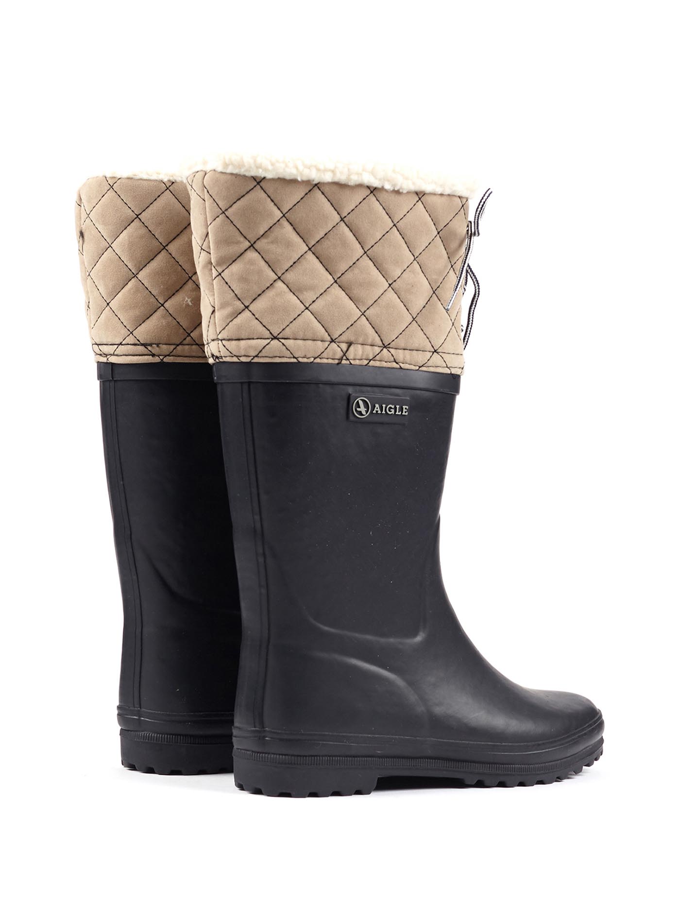 aigle short rain boots