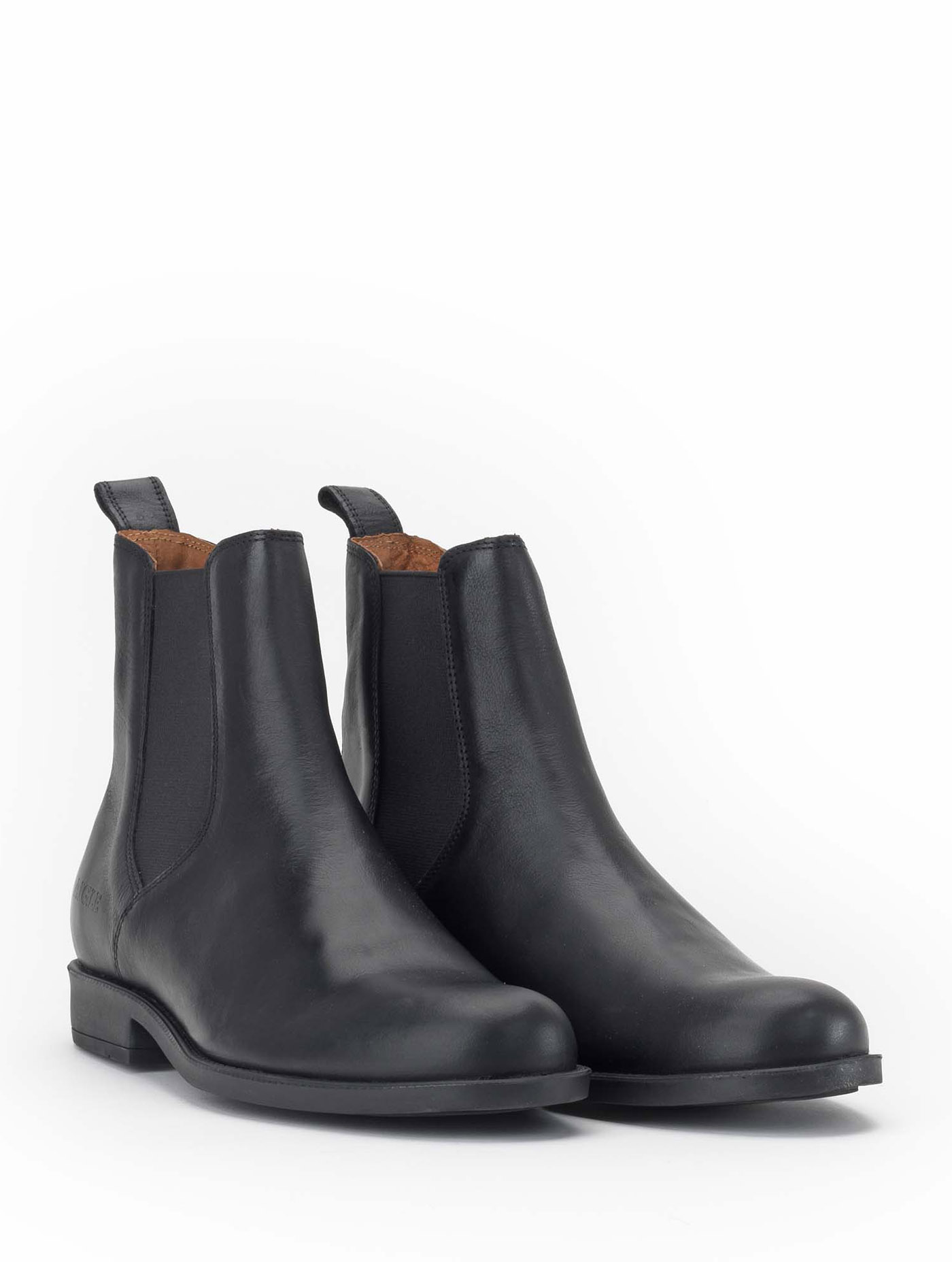 CAOURS | Bottines en cuir Homme black Homme | Aigleaigle ...