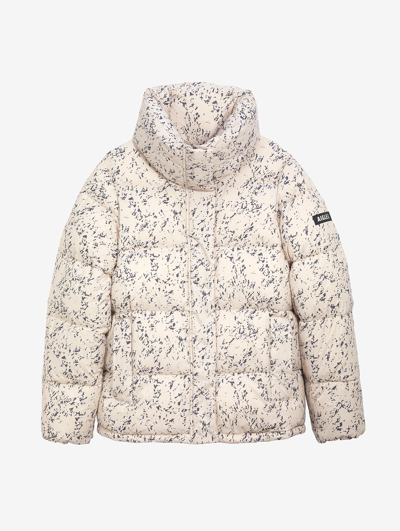 Short WaterRepellent Winter Jacket With Hood opé commerciales AIGLE