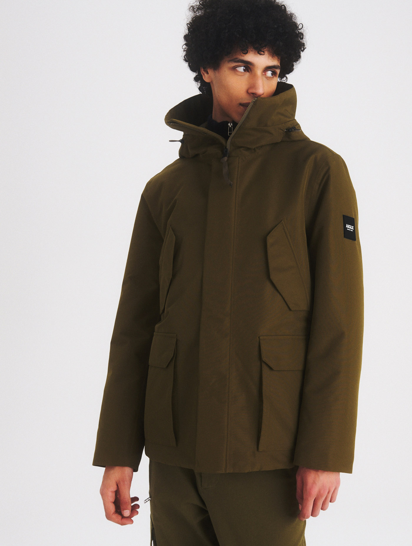 aigle down parka