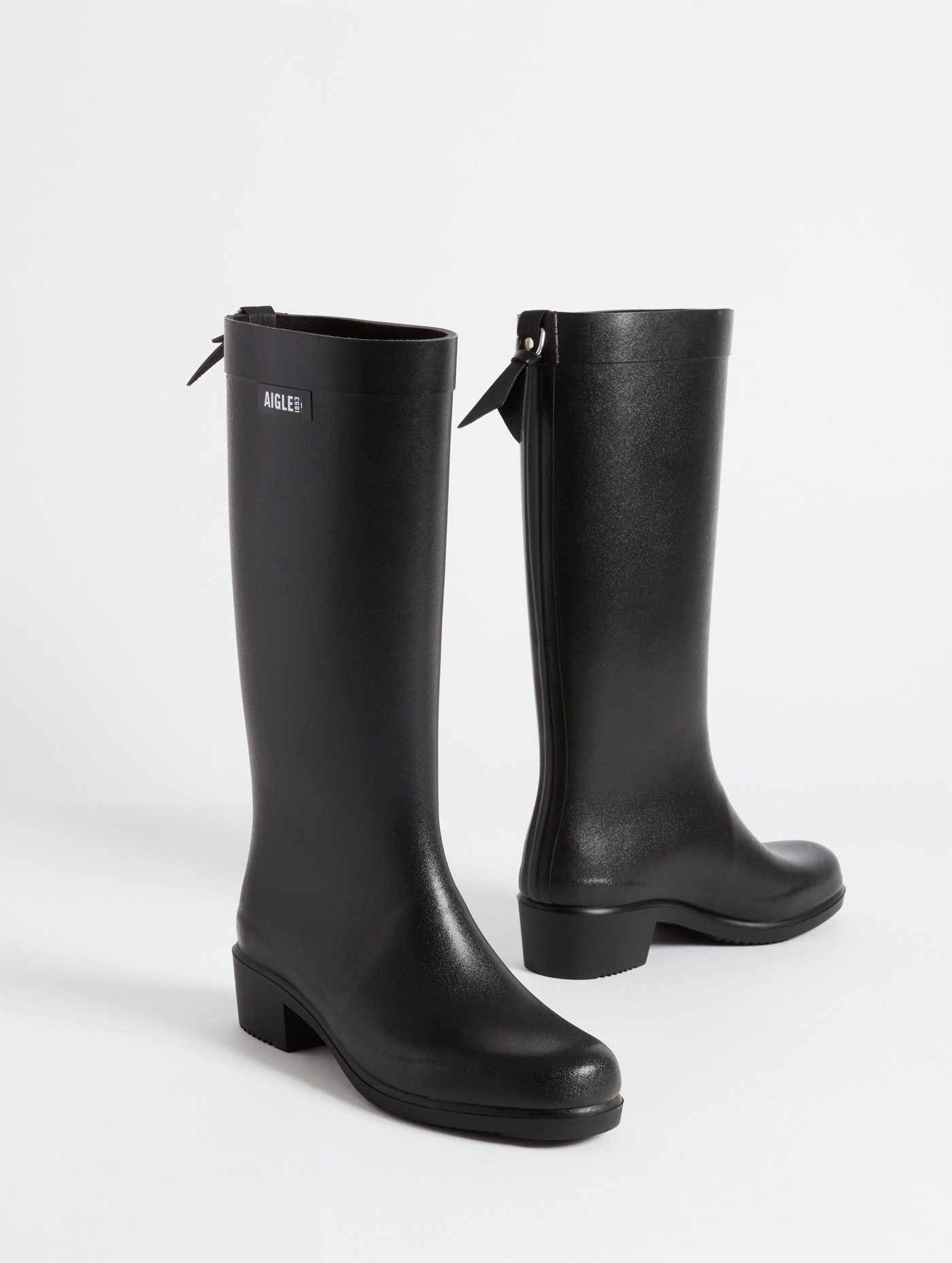 Bottes De Pluie Haute PVC Noir - Taille 42 - Imperméables Professionnelles Cofan