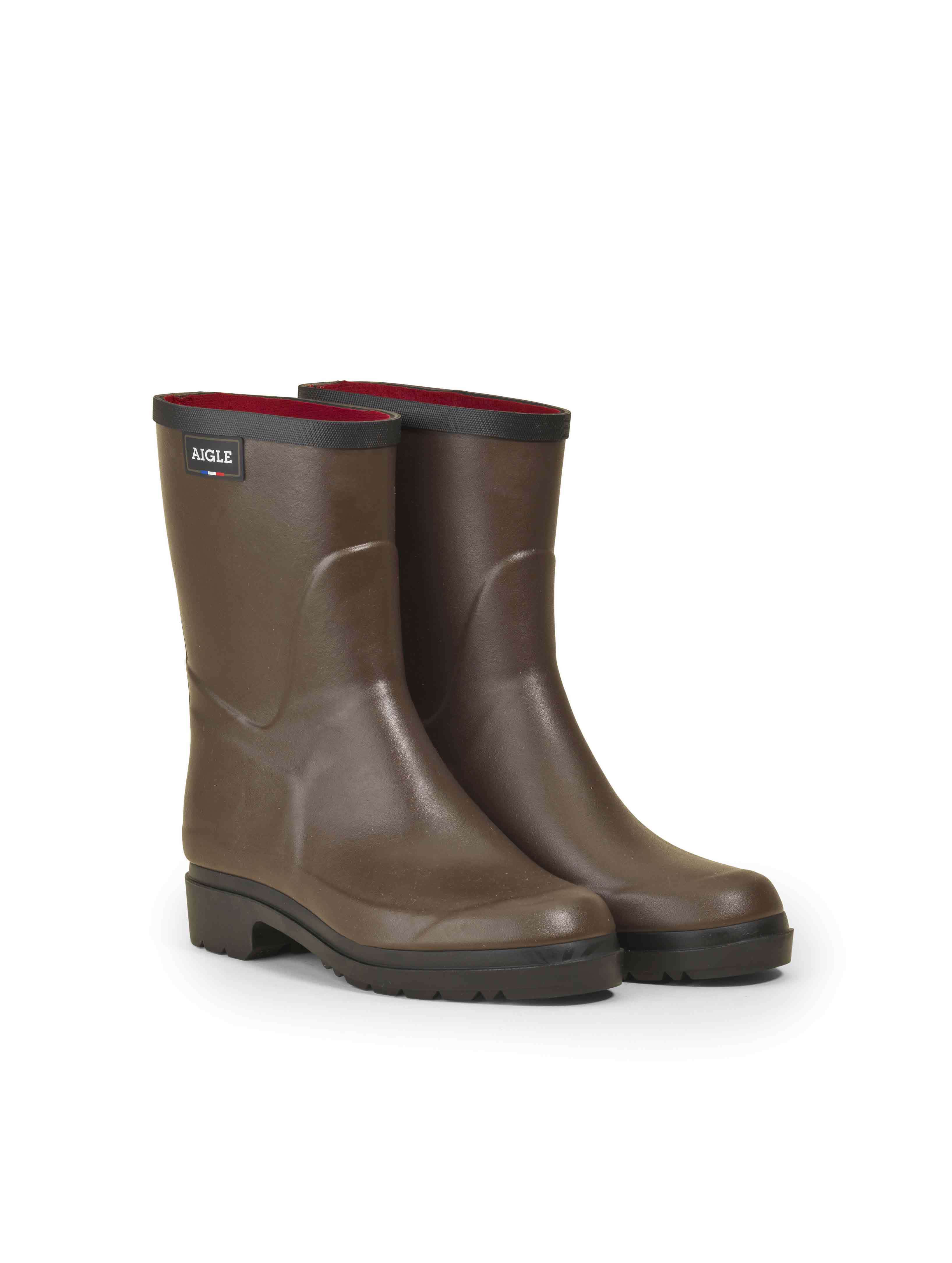 Aigle Men�s professional warm ankle boots Marron Bison