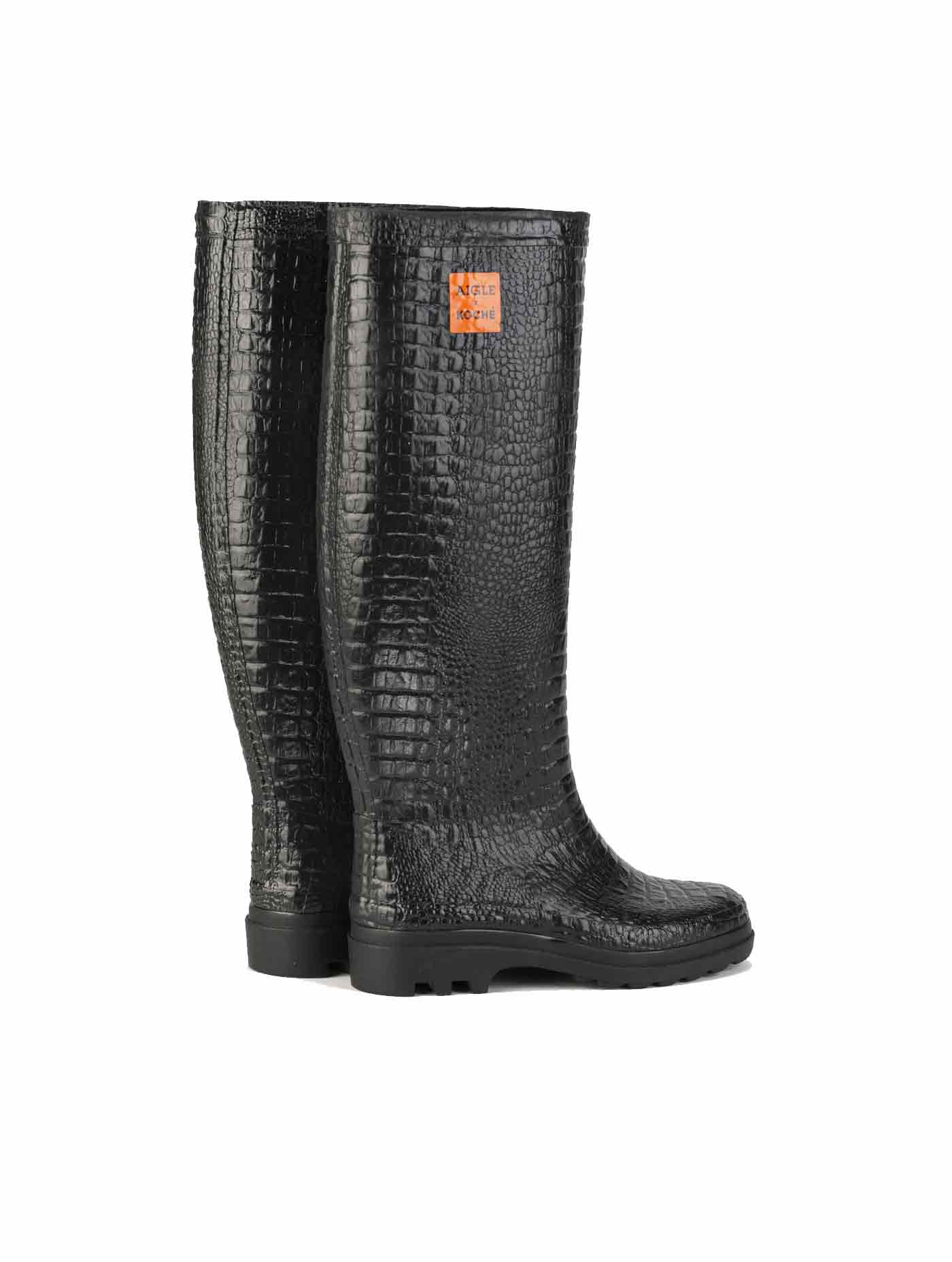 bottes caoutchouc aigle femme