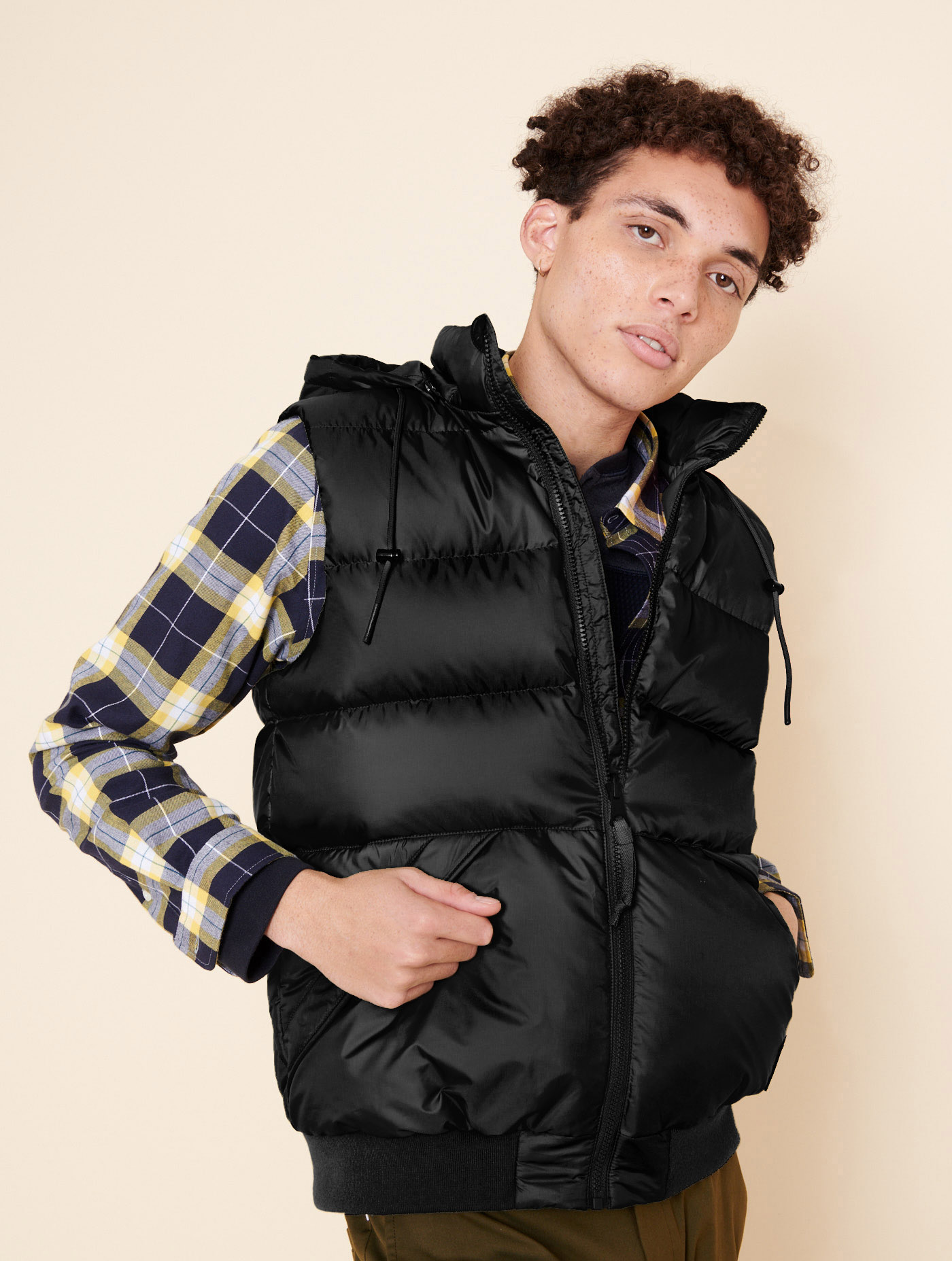 doudoune sans manche homme aigle