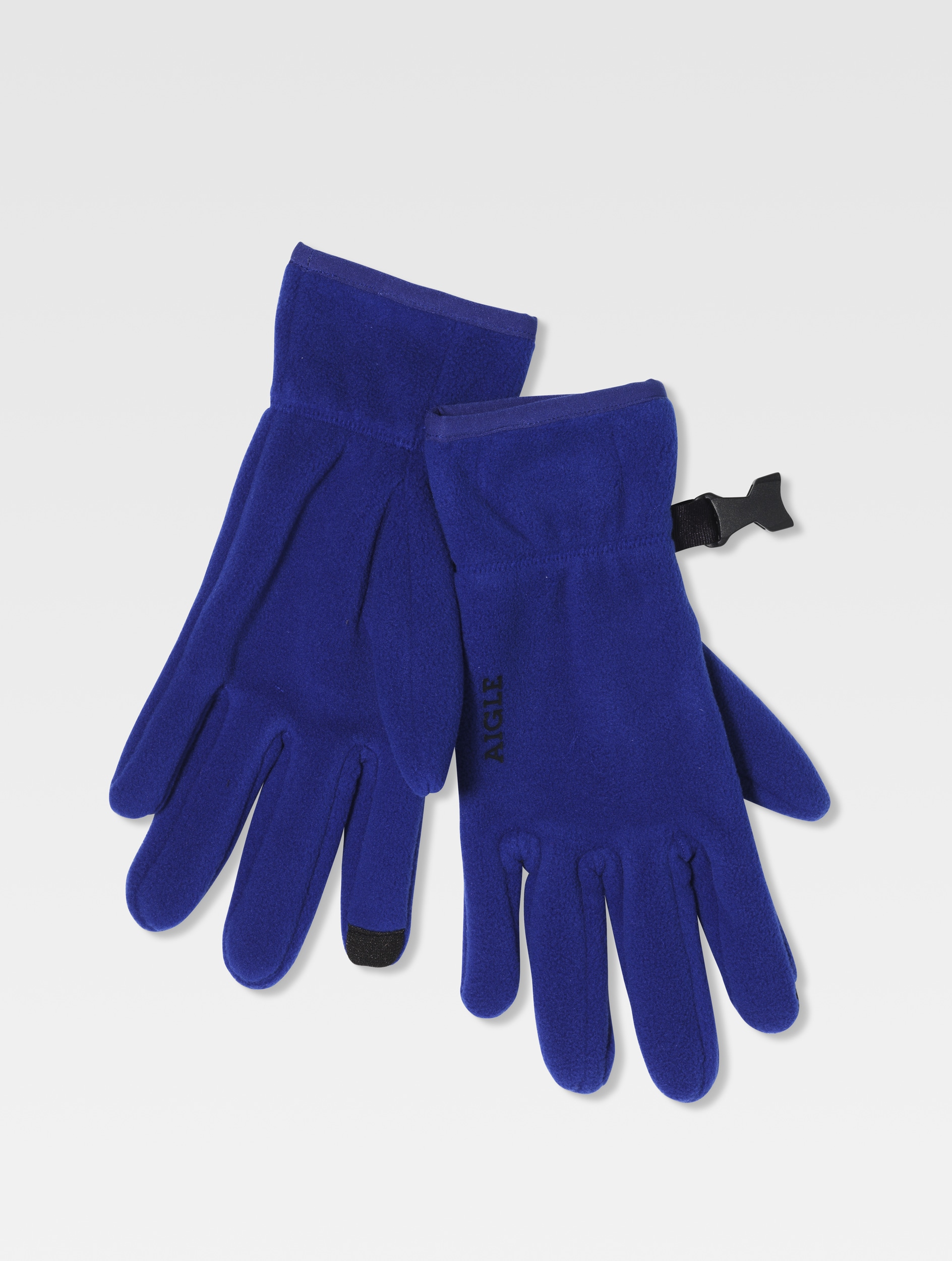 Aigle The technical Polartec glove Cobalt - Acamaw | AIGLE