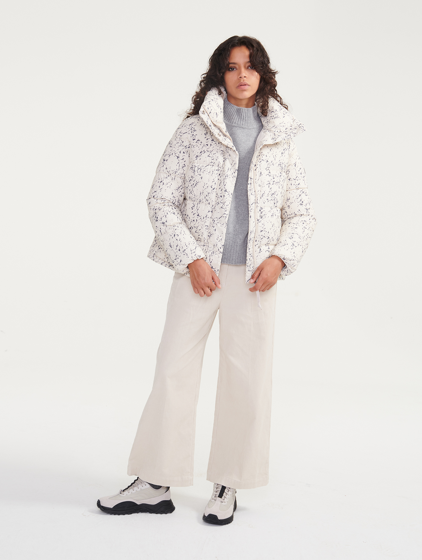 Short WaterRepellent Winter Jacket With Hood opé commerciales AIGLE