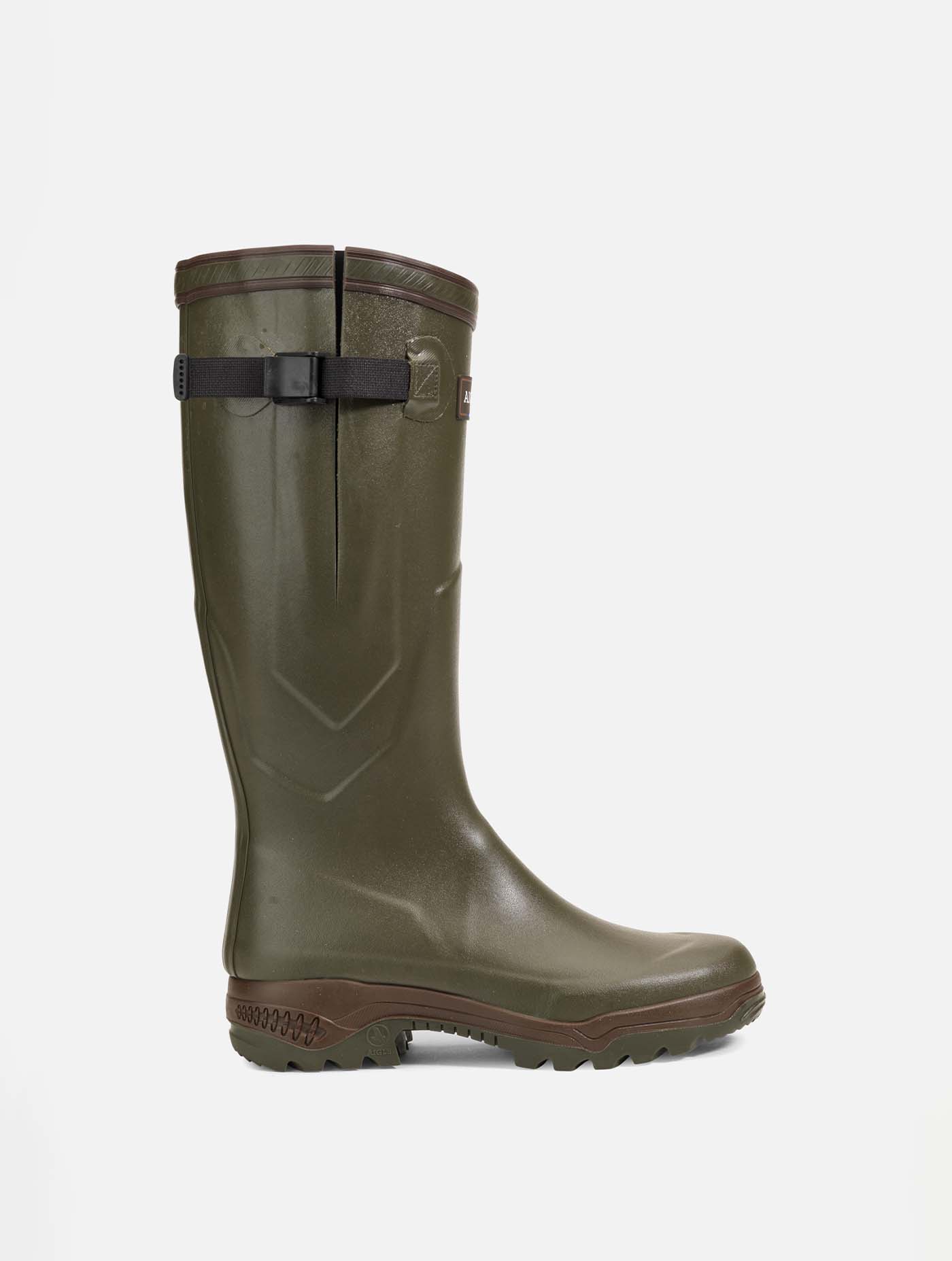 Sommetider Ødelægge Hold sammen med Aigle - Adjustable anti-fatigue boots, Made in France Kaki - Parcours® 2  vario | AIGLE