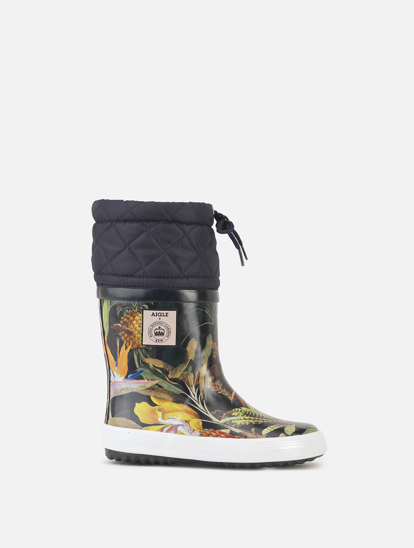 tæmme Puno dominere Aigle - The fur-lined printed children's boot, perfect for cold weather Kew  garden 2 - Giboulee print | AIGLE