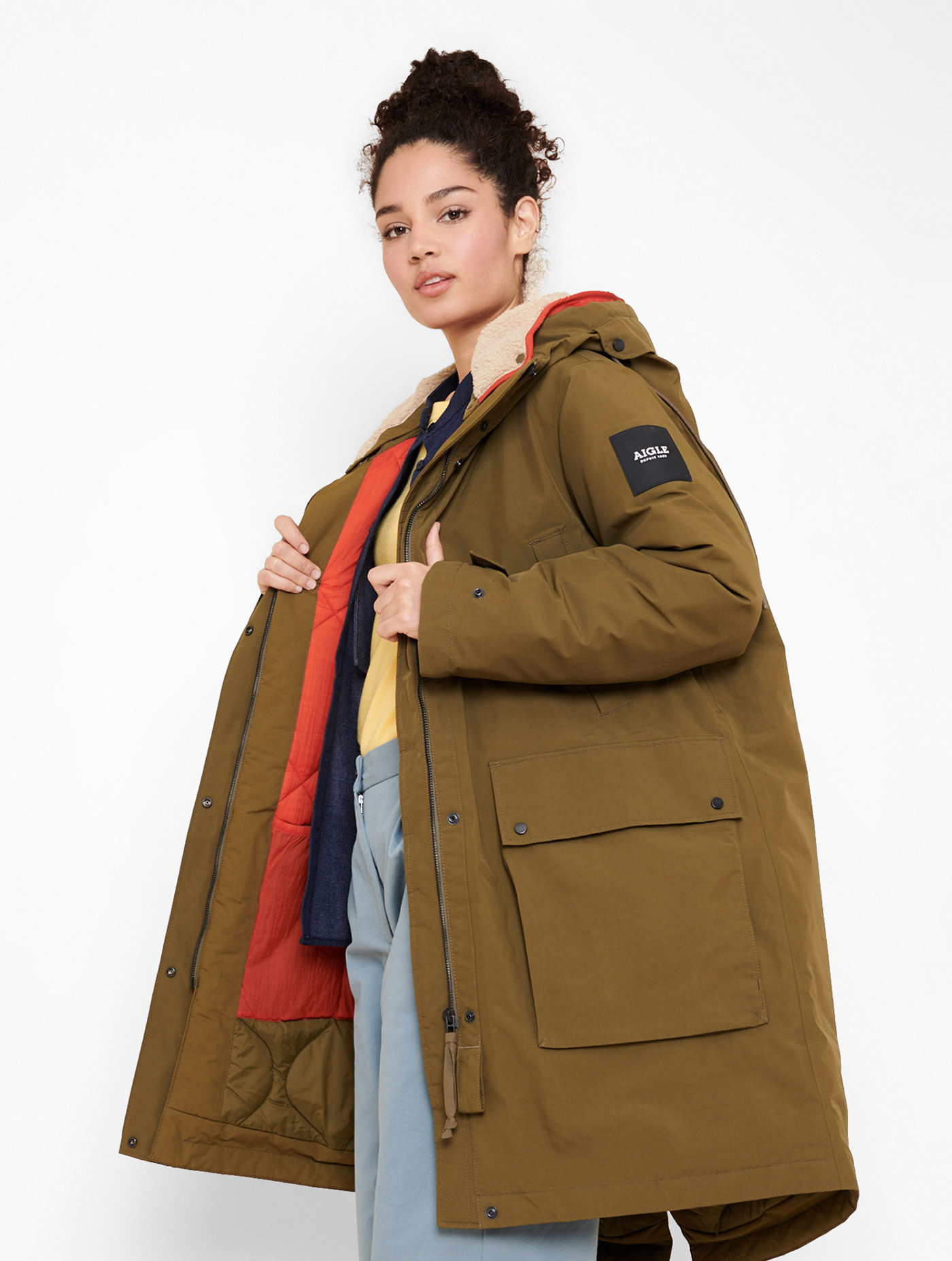 Aigle - Warm & waterproof Gore-Tex parka Sable - Fardiawomen | AIGLE