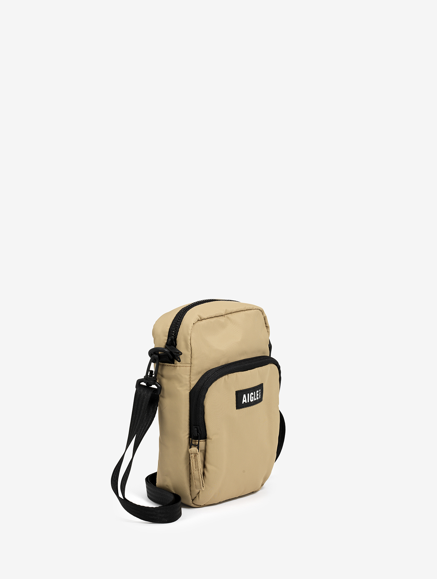 Sac à Bandoulière Ecoalf En Nylon Recyclé Vert - Petit Format, Neuf étiqueté