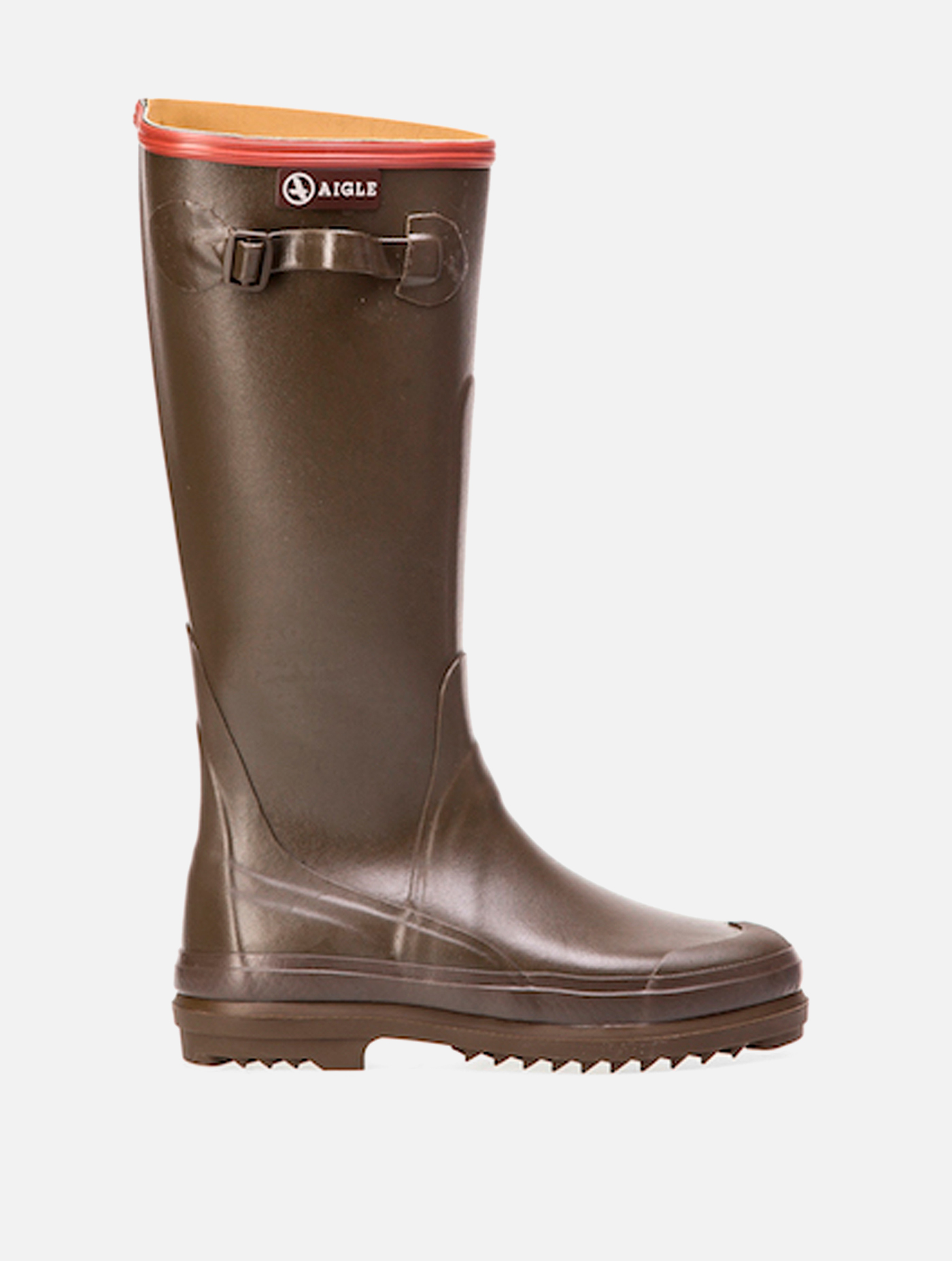 Aigle Men's rubber hunting boots Kaki Bellastic AIGLE