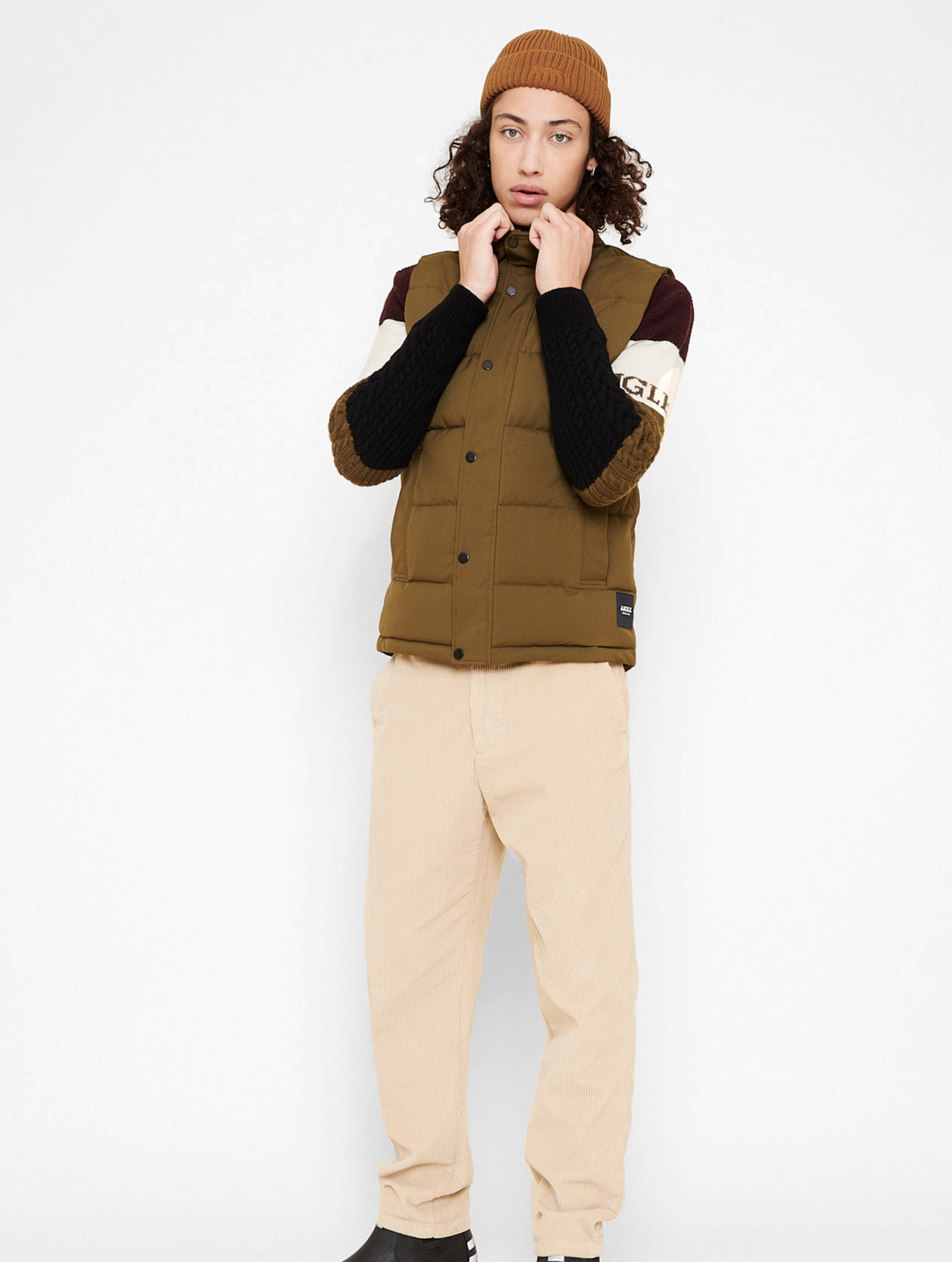 doudoune sans manche homme aigle