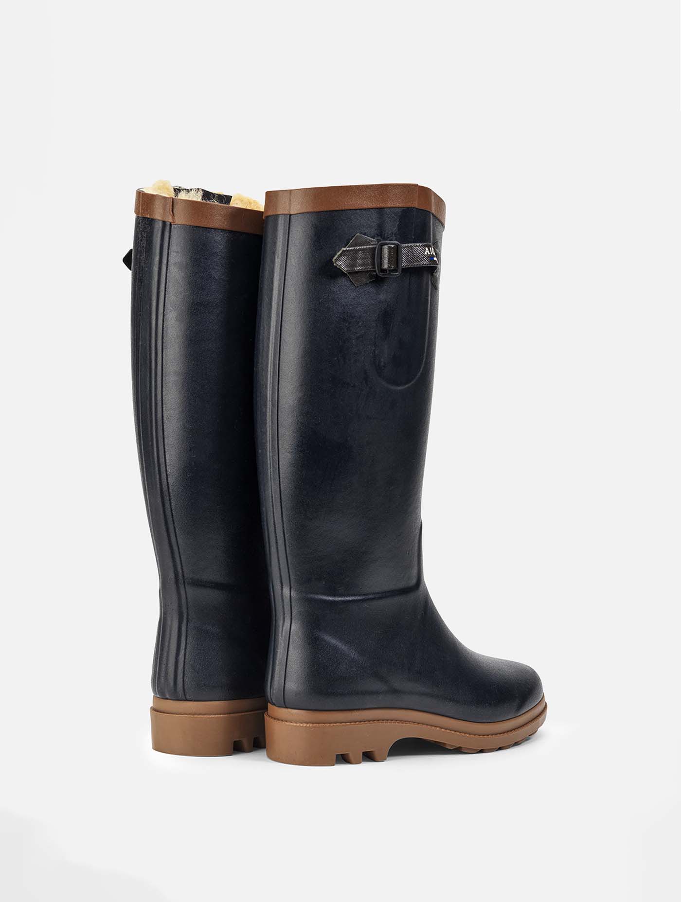 rain boots fur inside