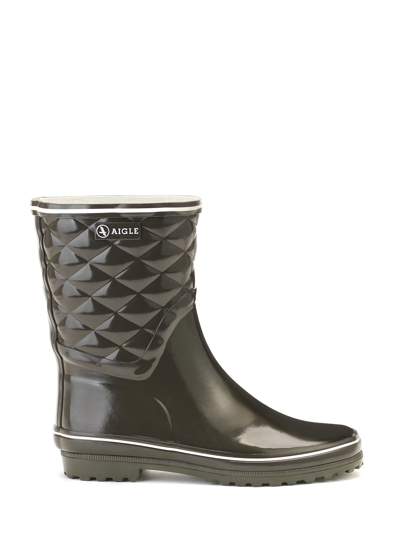 aigle ankle rain boots