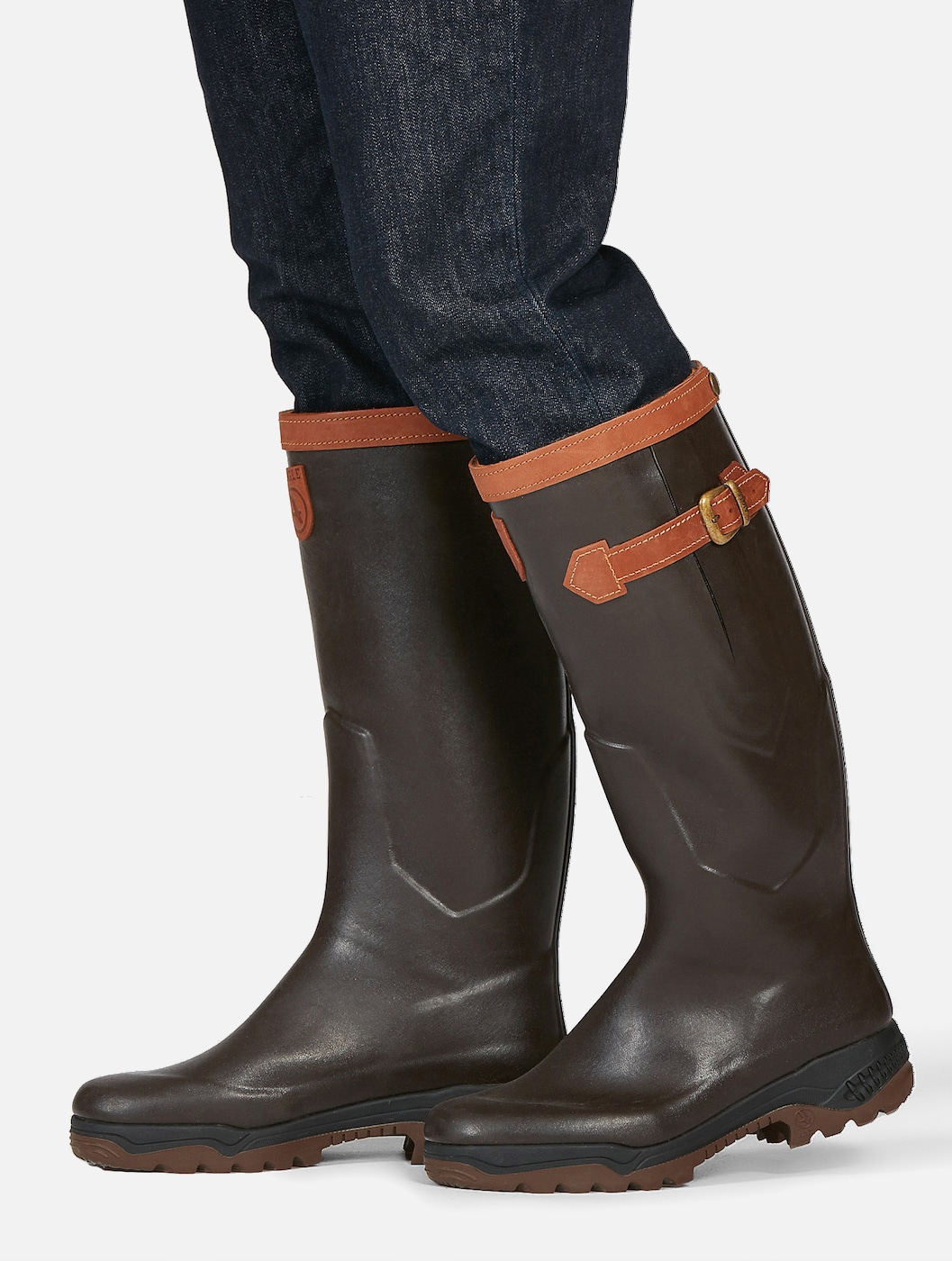 gentage passager Før Aigle - Anti-fatigue adjustable boots, Made in France Brun - Parcours® 2  signature | AIGLE