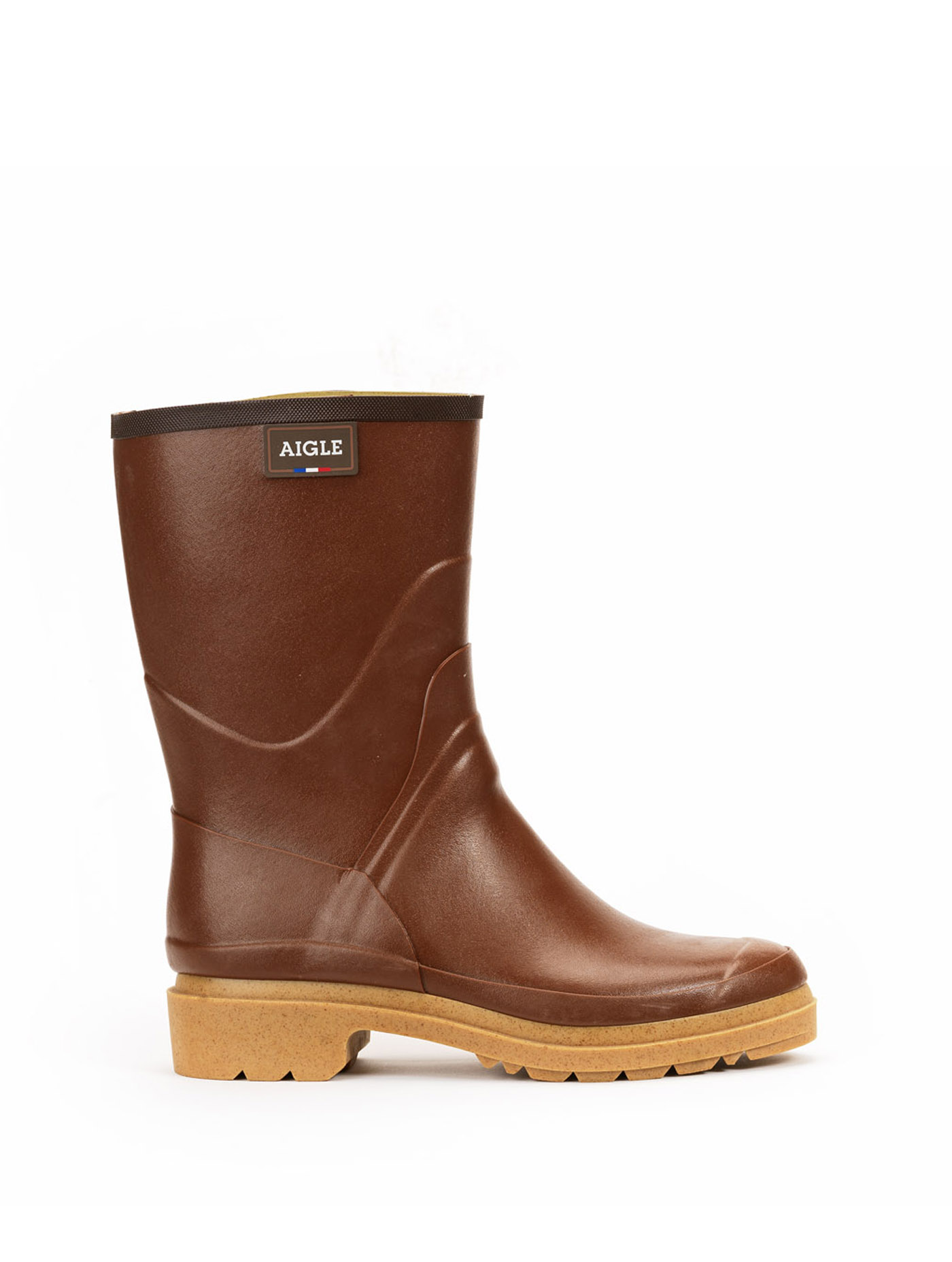 aigle ankle rain boots