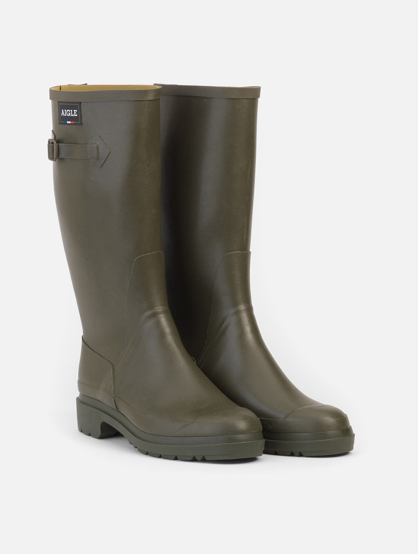 Bottes Courtes pour Femmes en Cuir Noir - Talon Épais de 10 cm