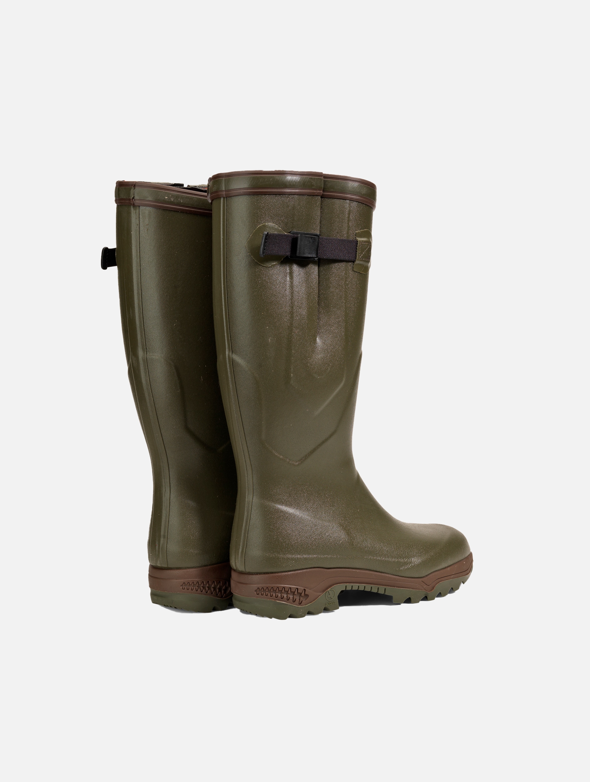 Aigle - Anti-fatigue boots cold weather, Made in France Kaki - Parcours® 2 iso | AIGLE