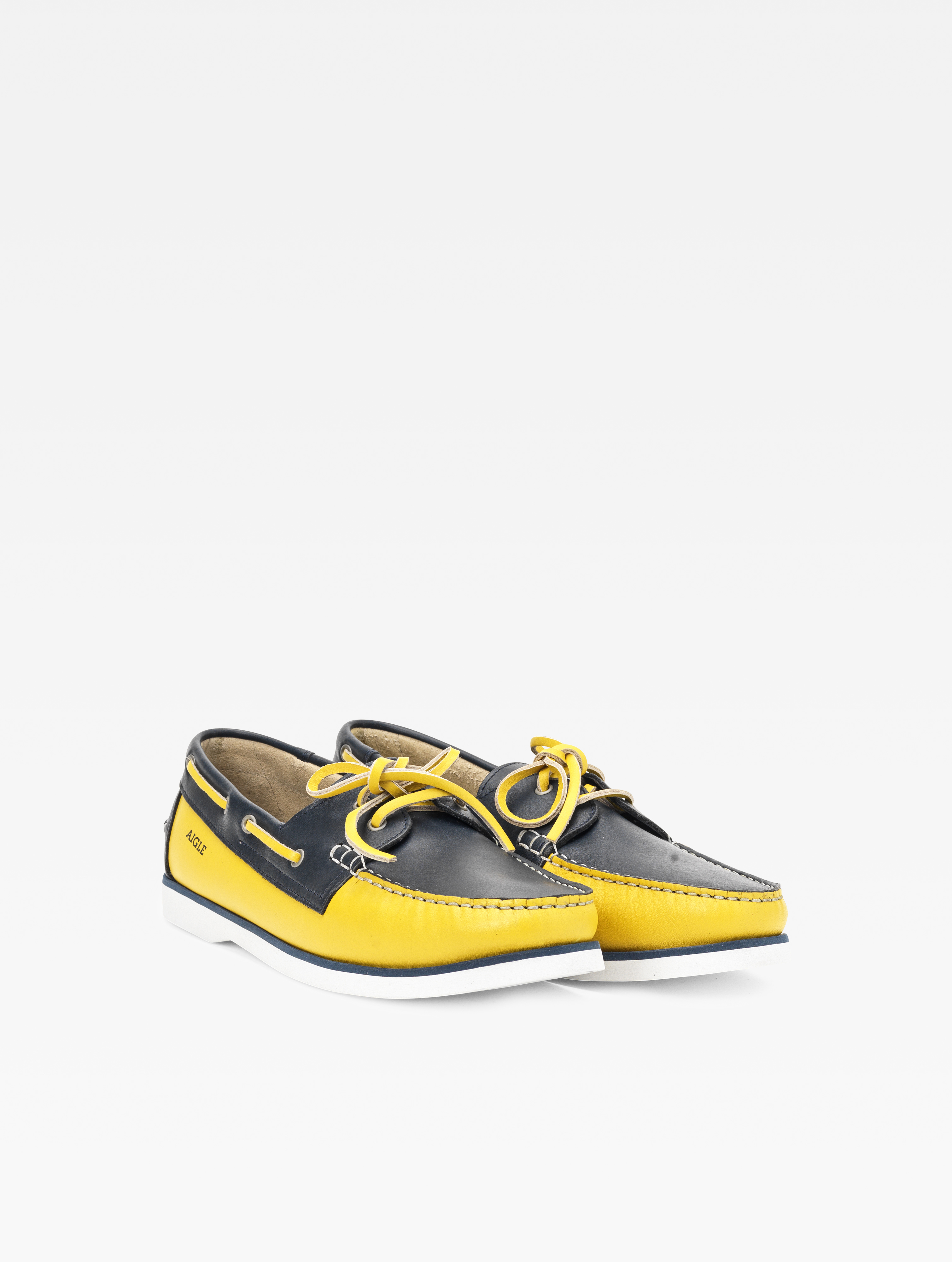 Chaussure Bateau En Cuir Homme Nubil Aigle