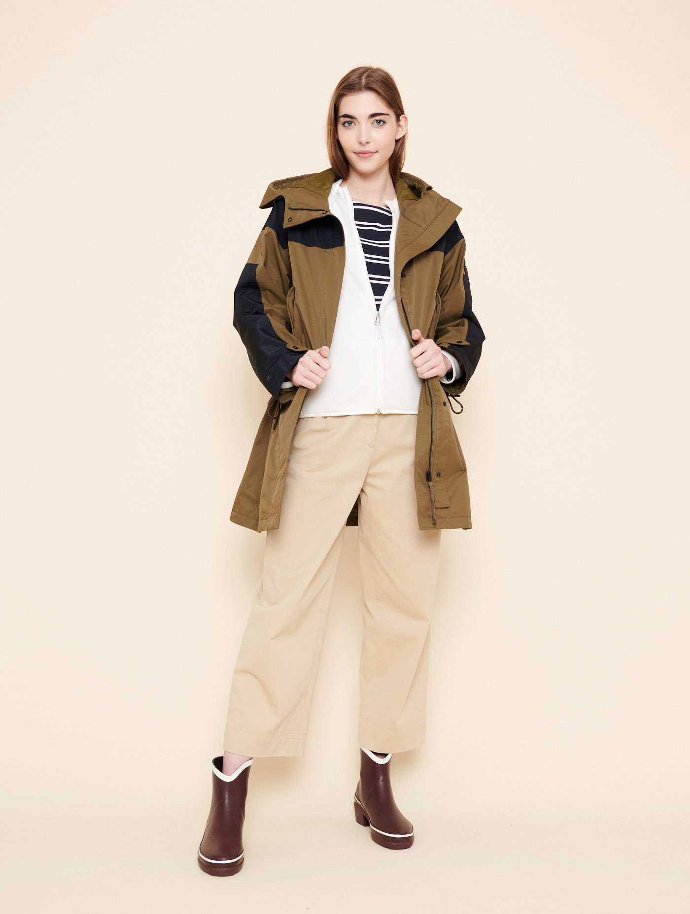 oversized waterproof parka