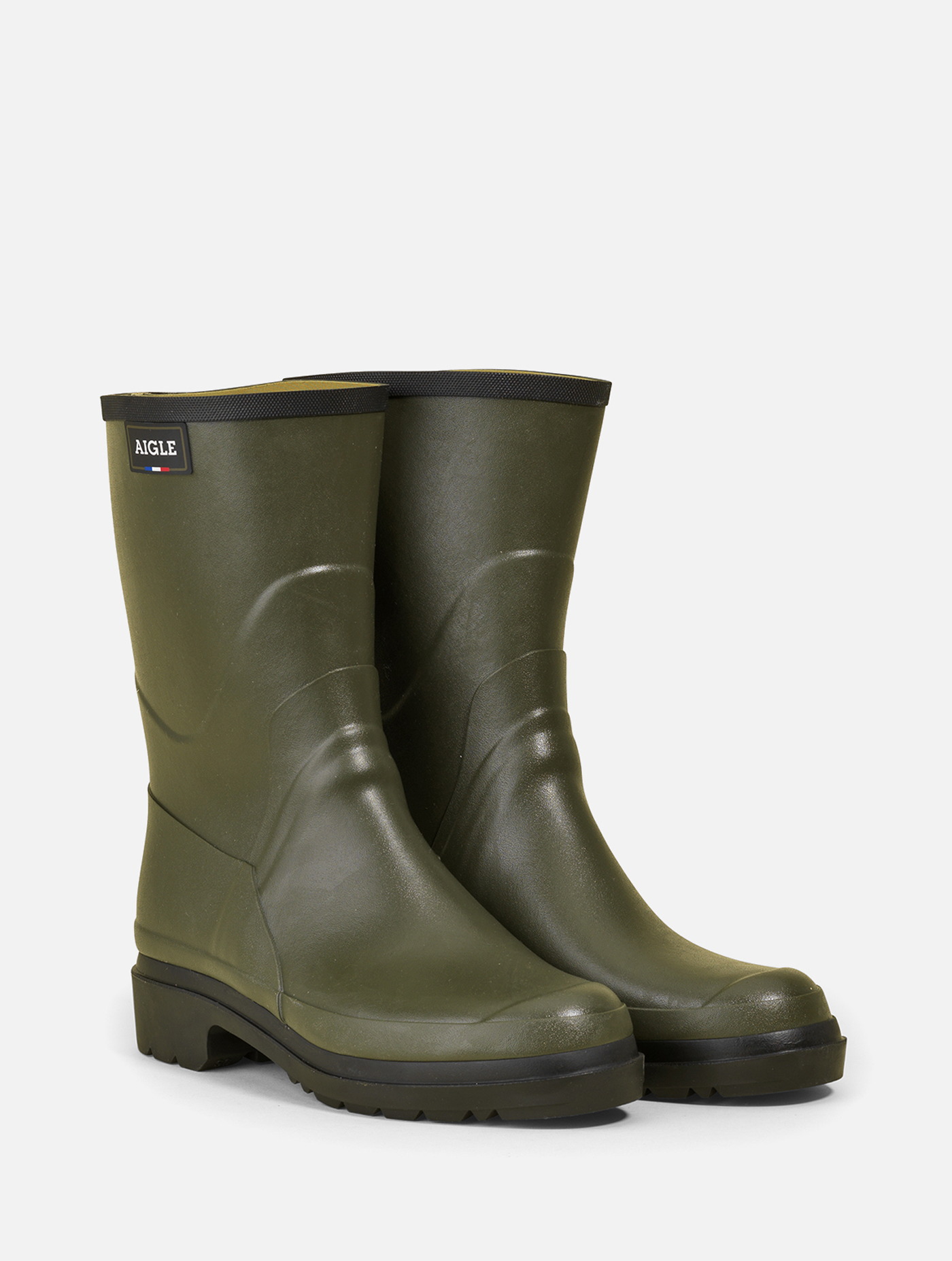 Bottes aigle doublées cuir clearance