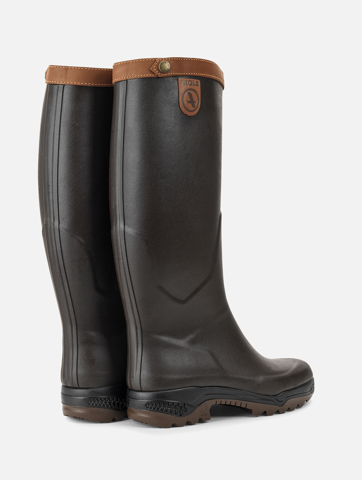 Botte aigle cuir chasse clearance